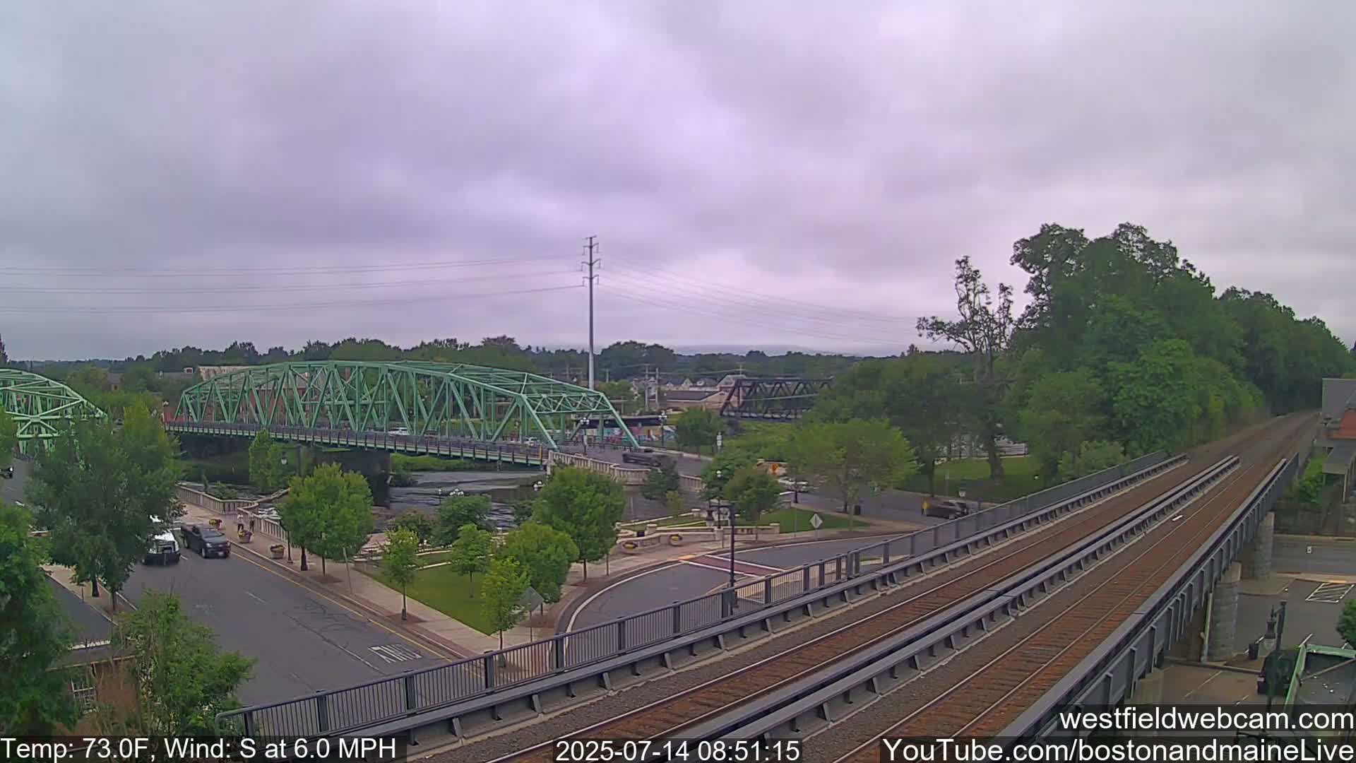 Westfield Railway Live Cam -  Massachusetts, USA