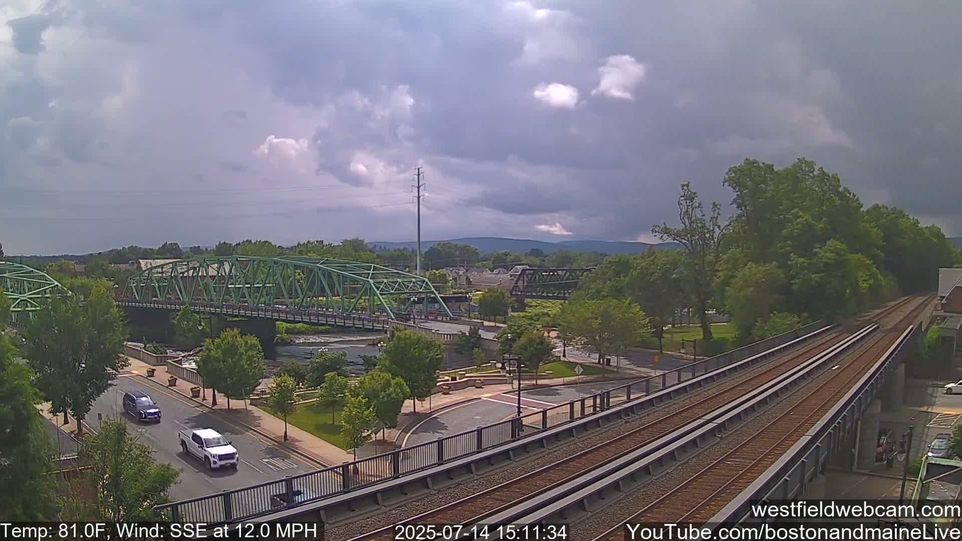 Westfield Railway Live Cam -  Massachusetts, USA