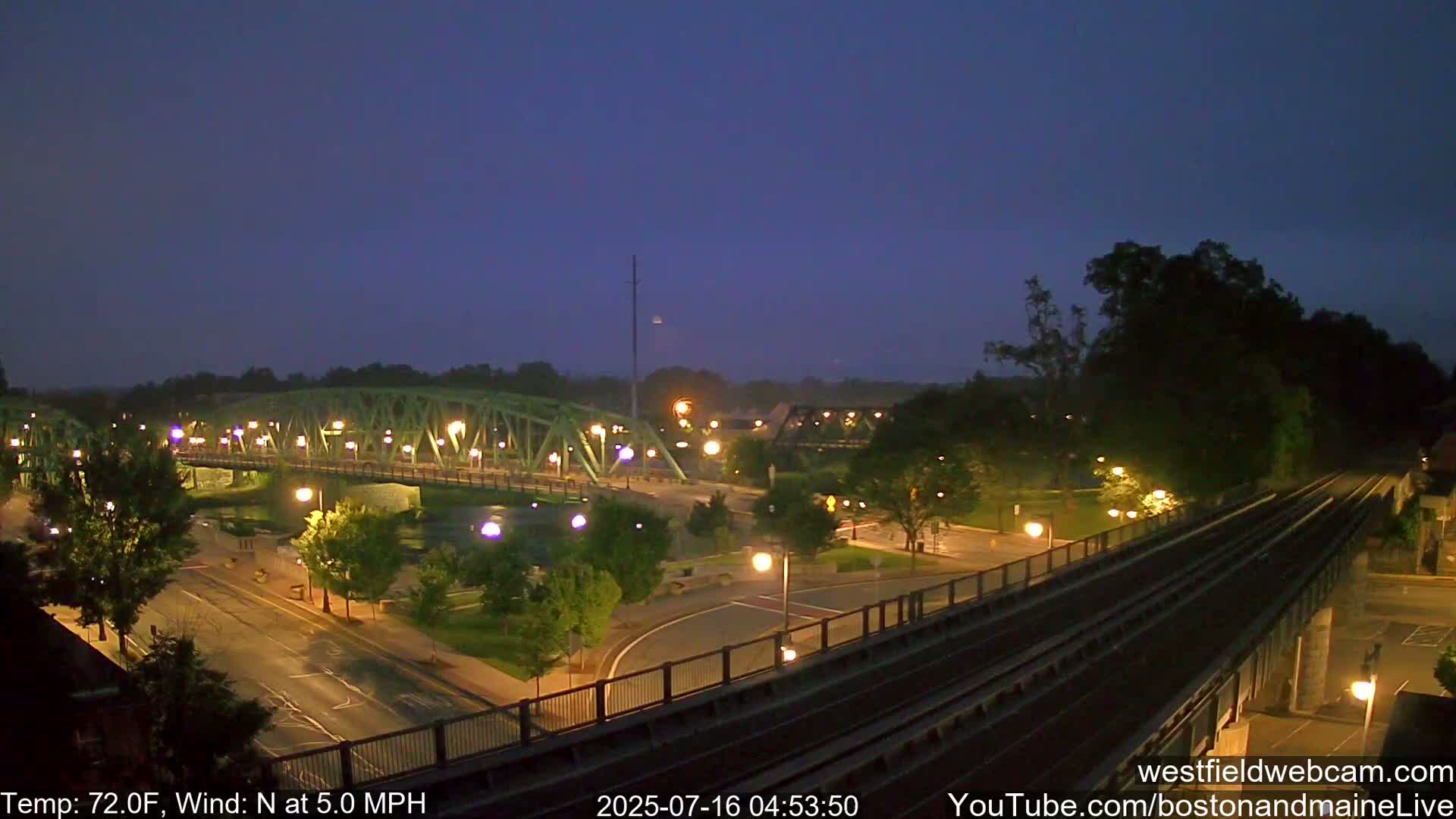 Westfield Railway Live Cam -  Massachusetts, USA