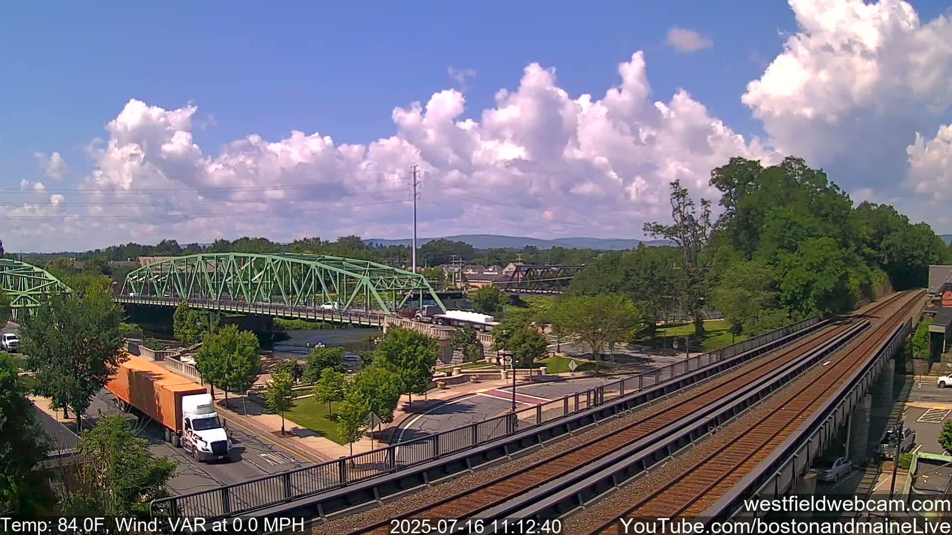 Westfield Railway Live Cam -  Massachusetts, USA