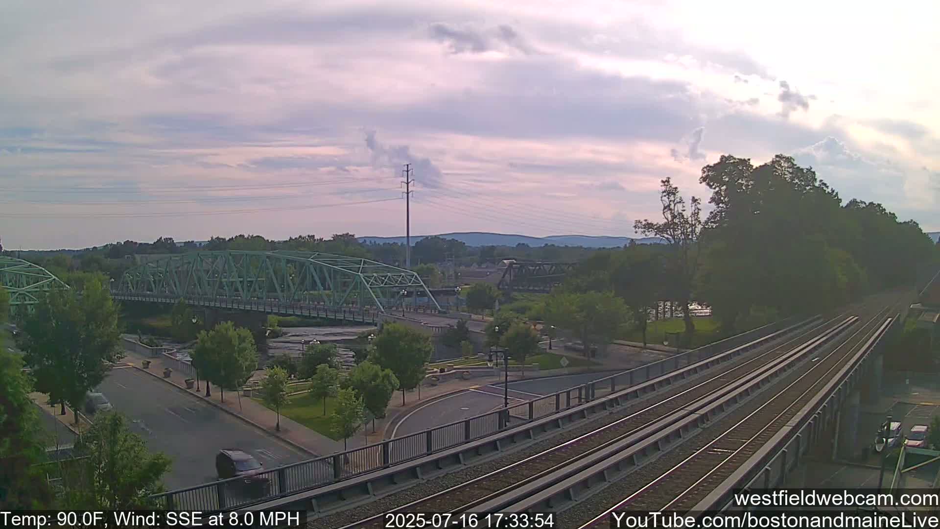 Westfield Railway Live Cam -  Massachusetts, USA