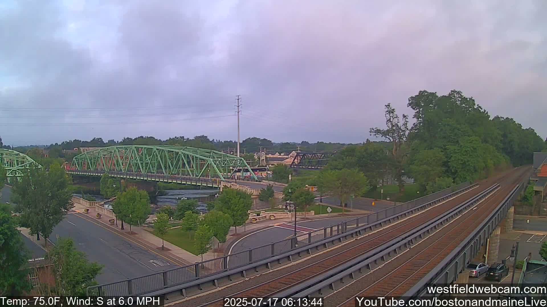 Westfield Railway Live Cam -  Massachusetts, USA