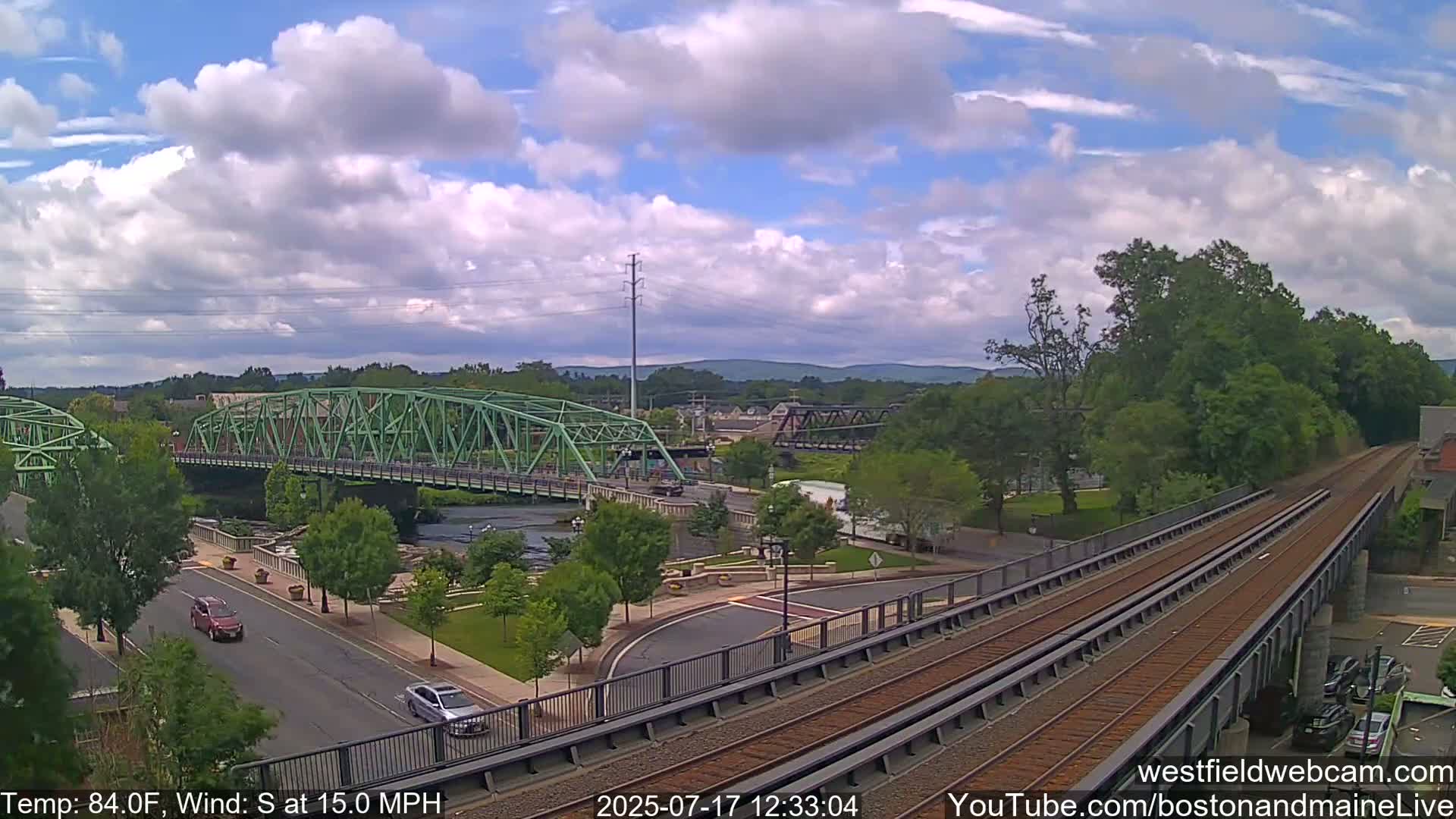 Westfield Railway Live Cam -  Massachusetts, USA