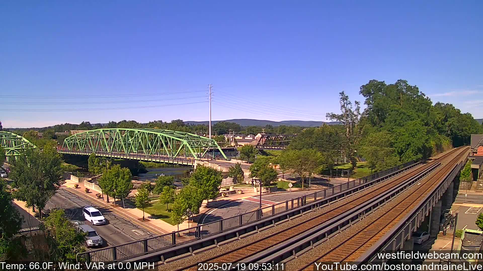 Westfield Railway Live Cam -  Massachusetts, USA