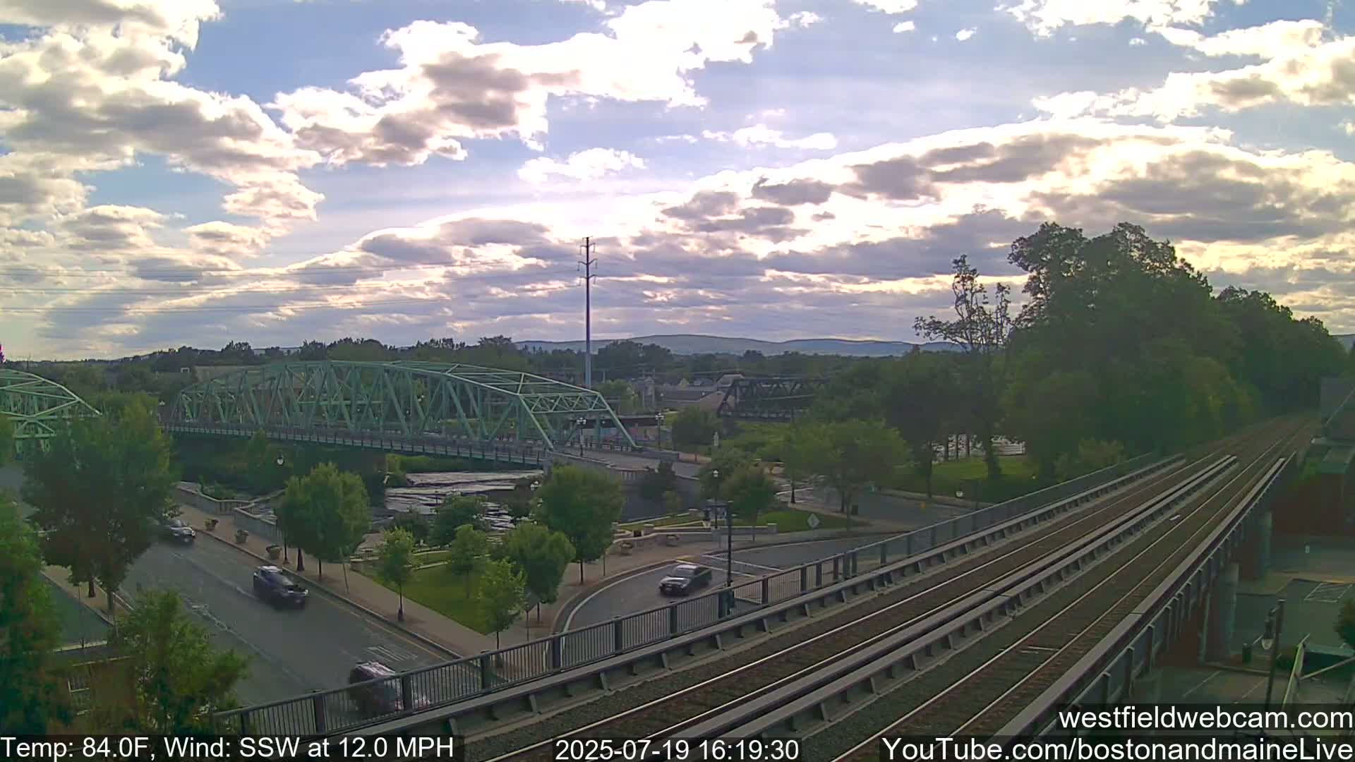 Westfield Railway Live Cam -  Massachusetts, USA