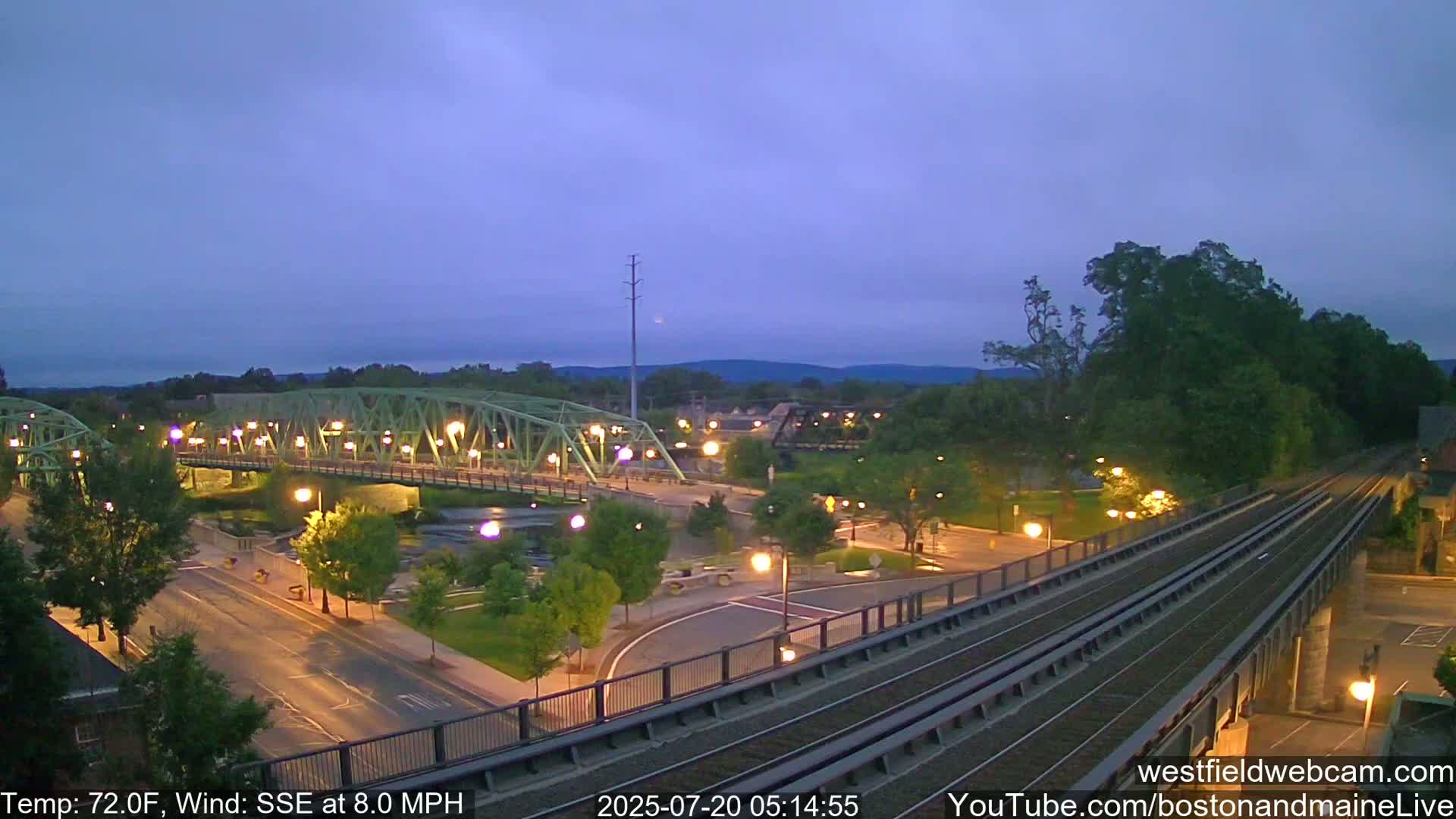 Westfield Railway Live Cam -  Massachusetts, USA