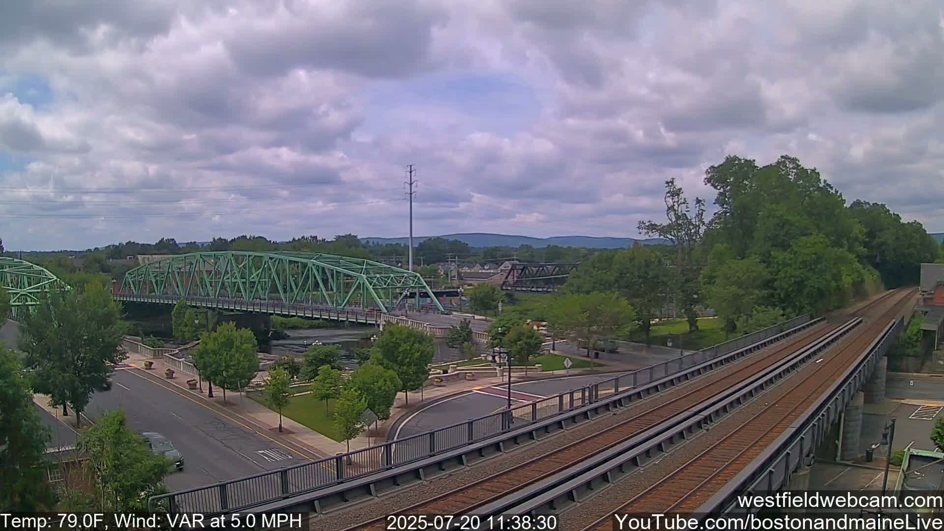 Westfield Railway Live Cam -  Massachusetts, USA