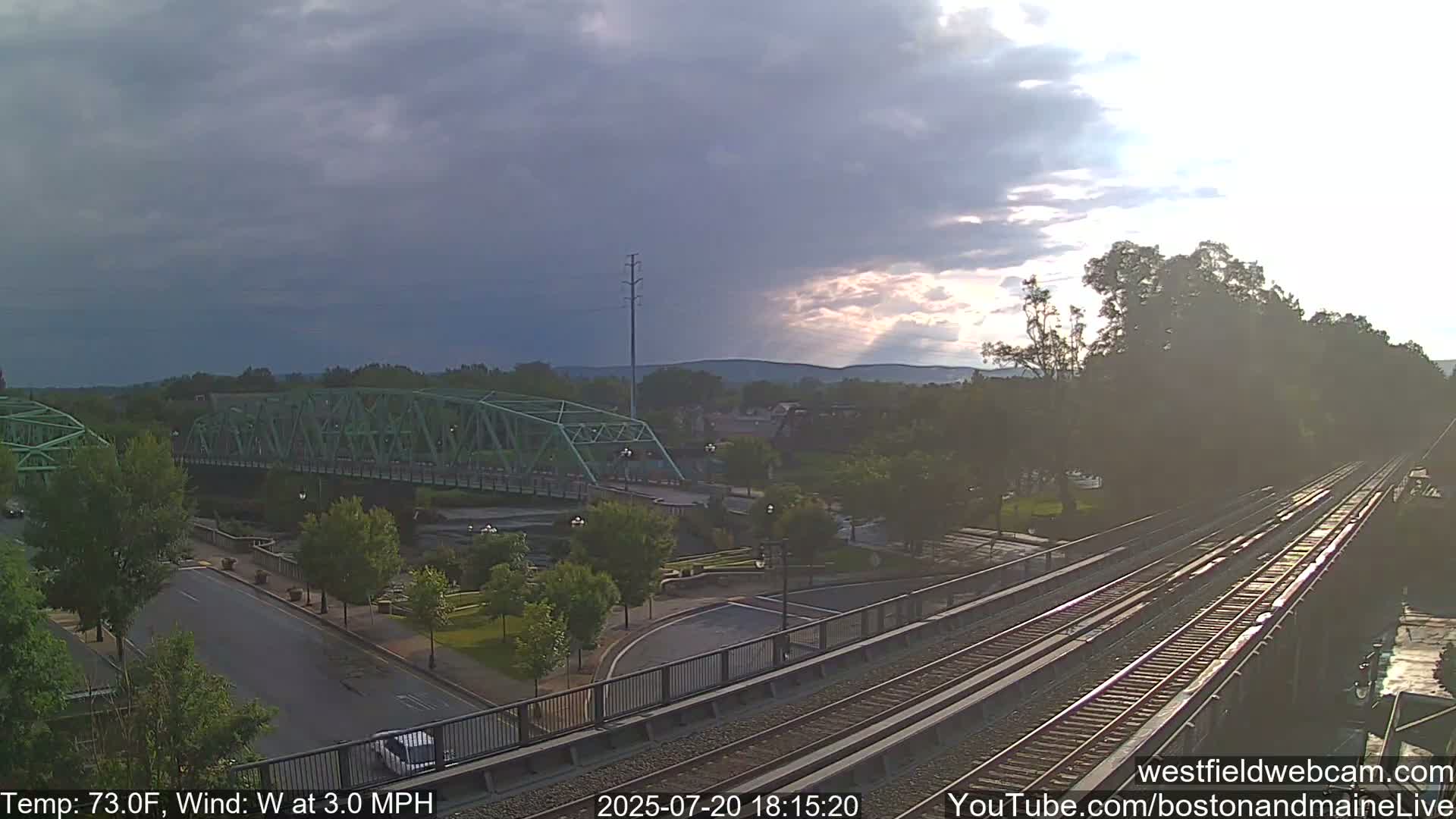 Westfield Railway Live Cam -  Massachusetts, USA