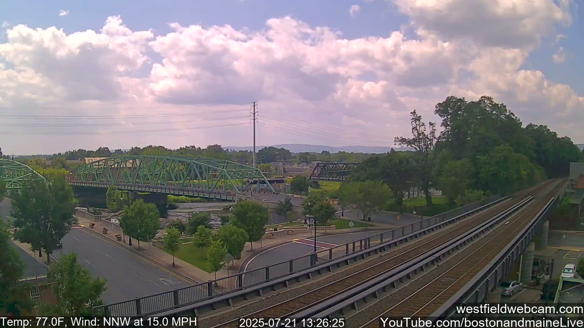 Westfield Railway Live Cam -  Massachusetts, USA