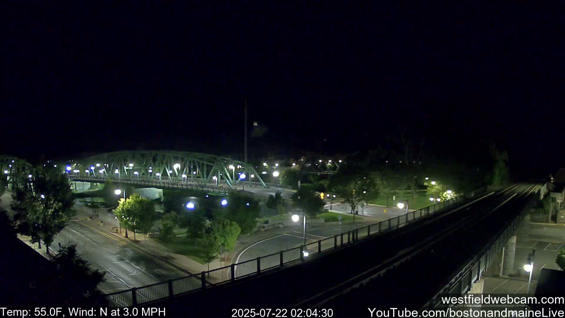 Westfield Railway Live Cam -  Massachusetts, USA