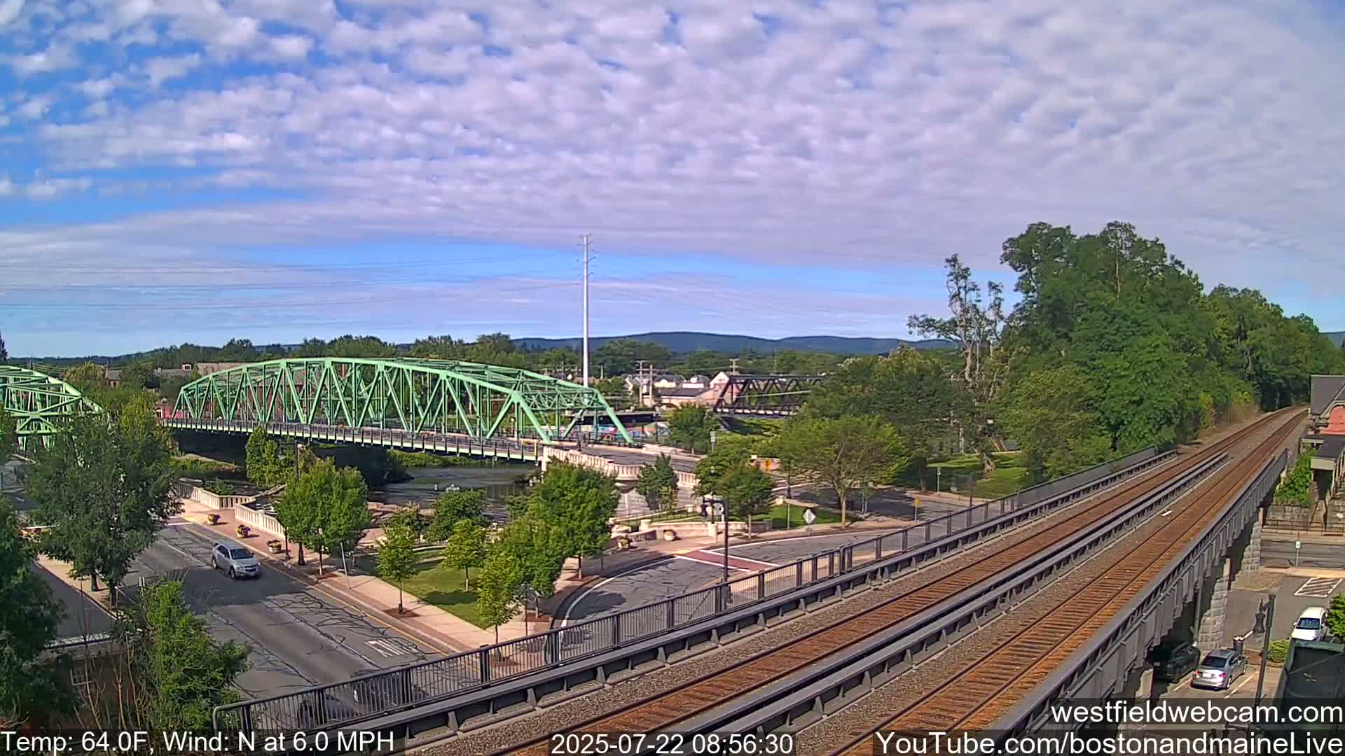 Westfield Railway Live Cam -  Massachusetts, USA