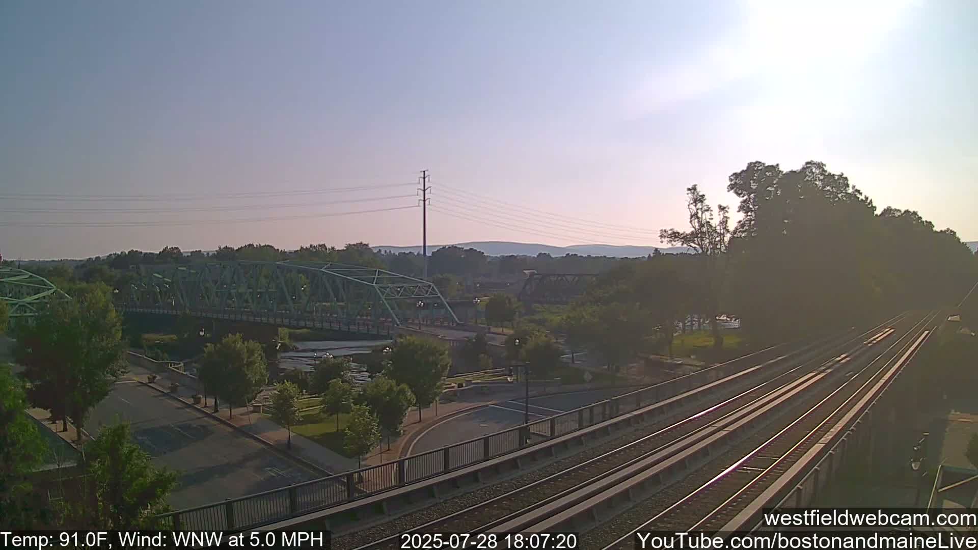 Westfield Railway Live Cam -  Massachusetts, USA