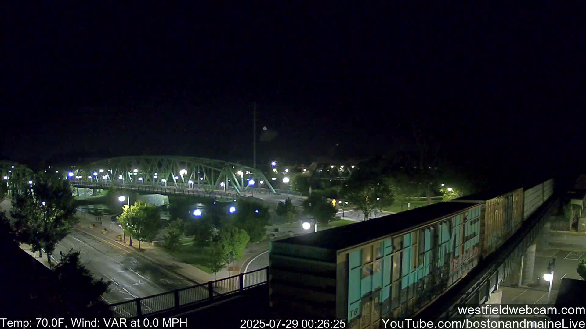 Westfield Railway Live Cam -  Massachusetts, USA