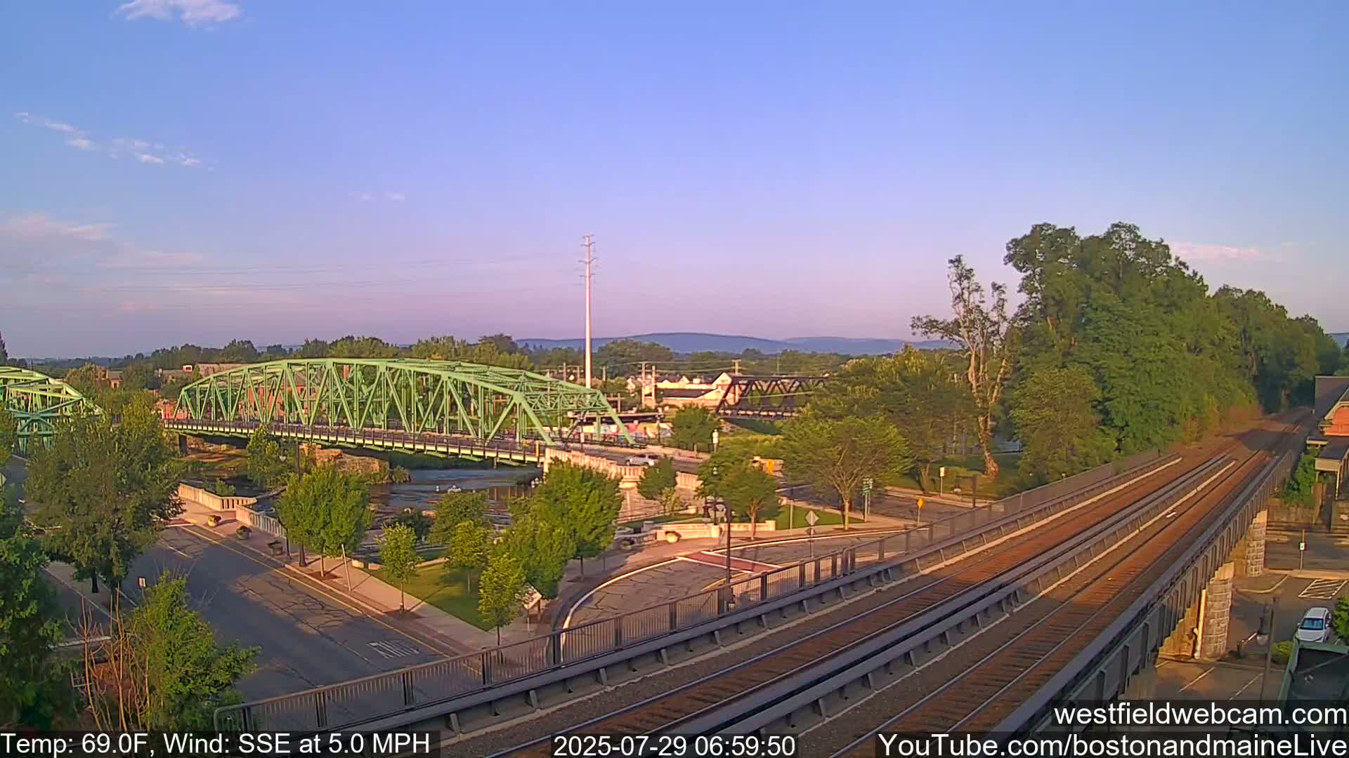 Westfield Railway Live Cam -  Massachusetts, USA