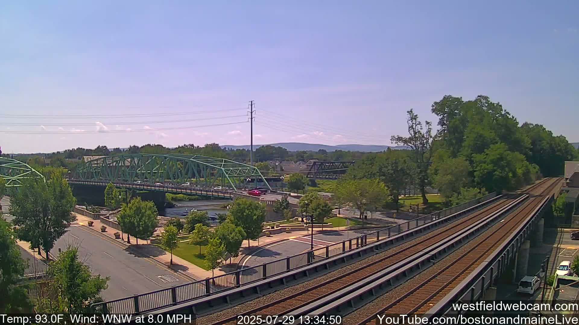 Westfield Railway Live Cam -  Massachusetts, USA