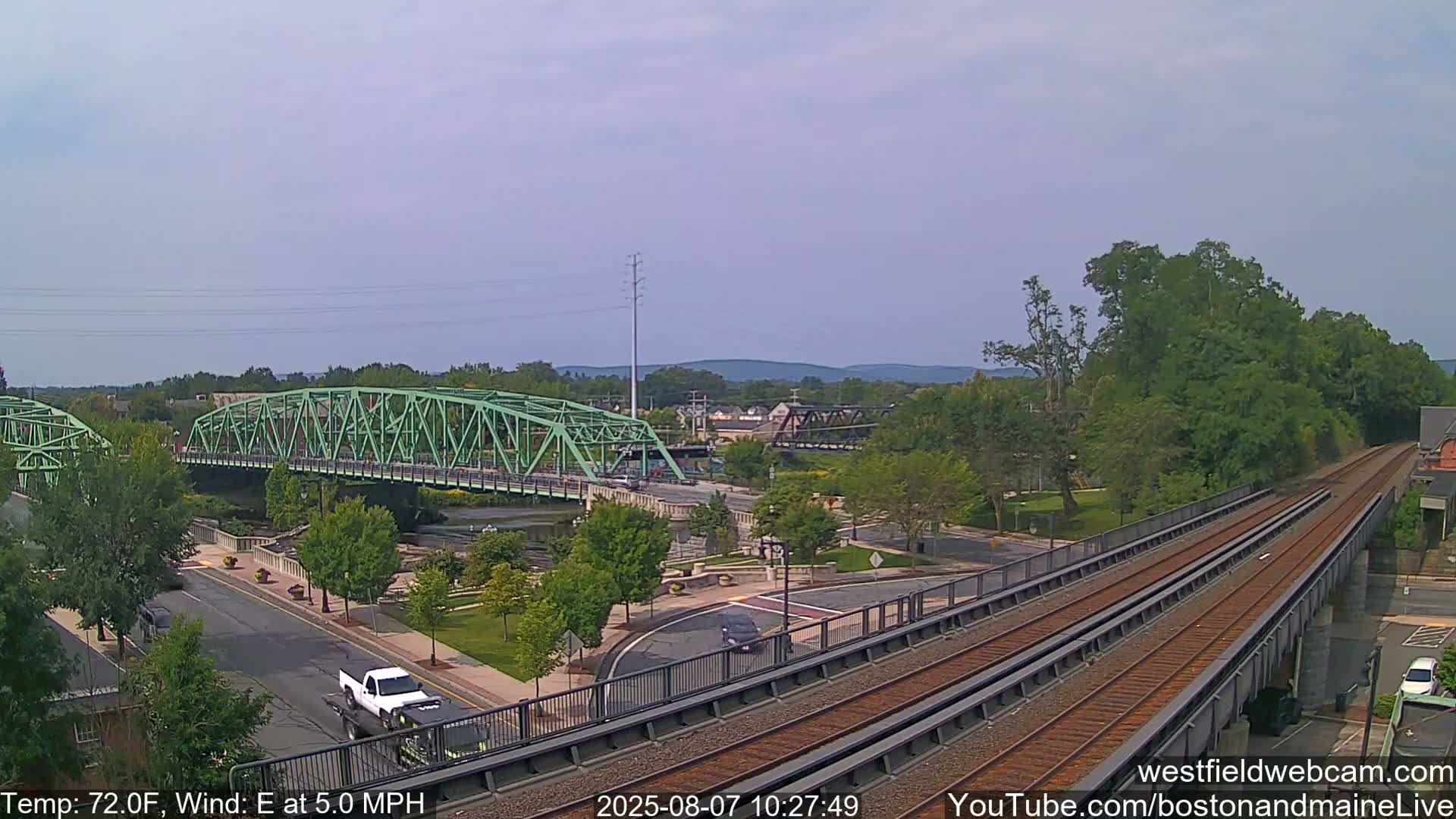 Westfield Railway Live Cam -  Massachusetts, USA