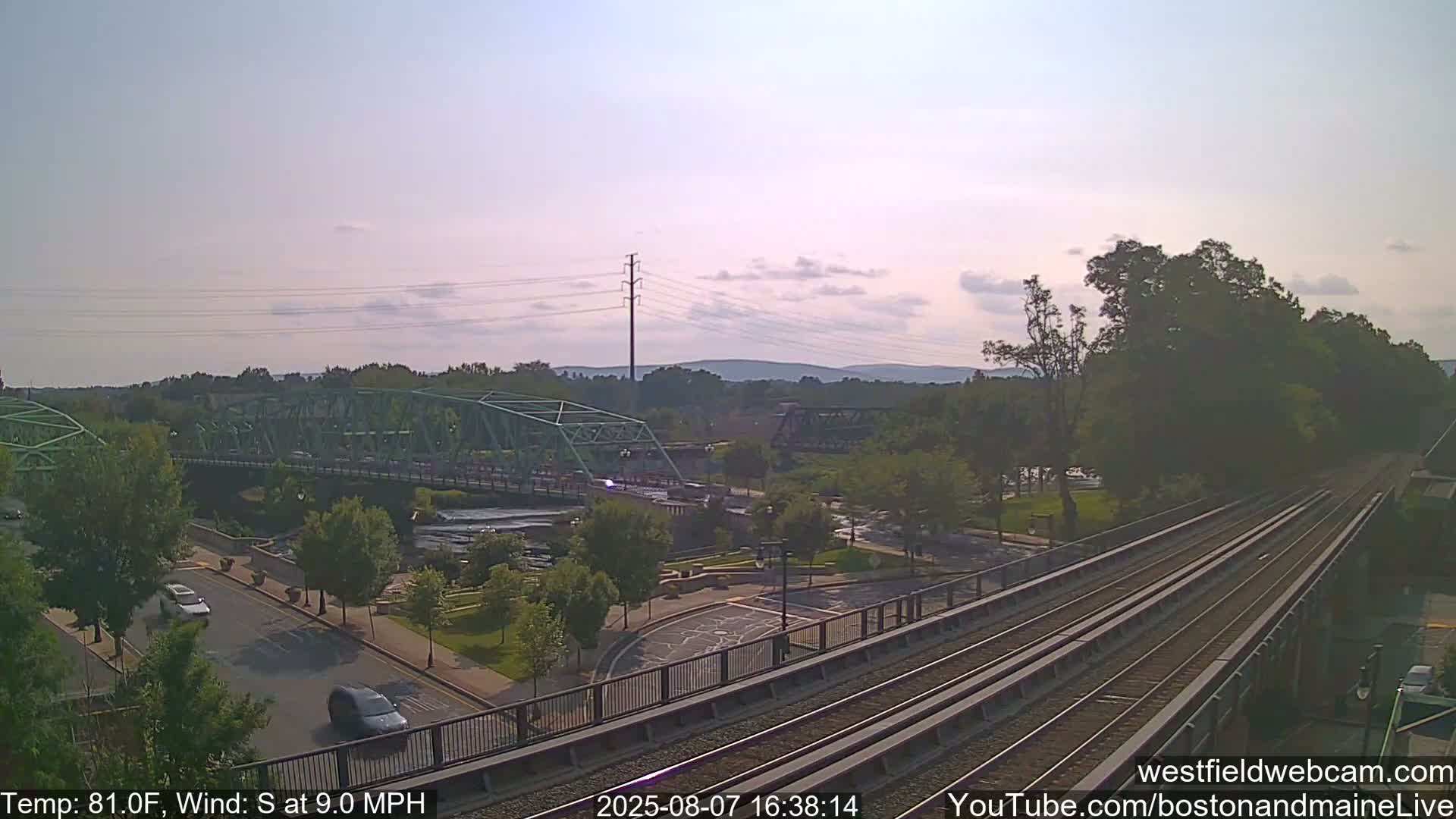 Westfield Railway Live Cam -  Massachusetts, USA