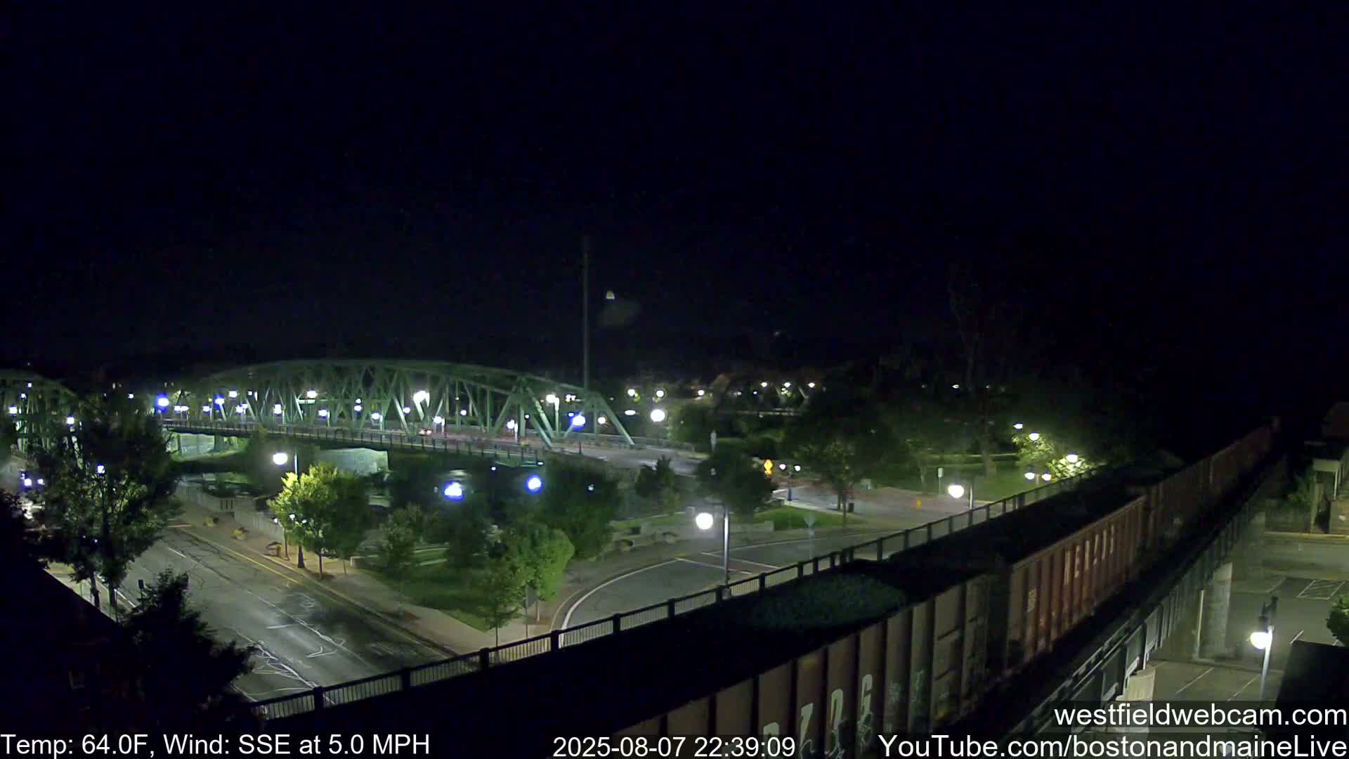 Westfield Railway Live Cam -  Massachusetts, USA