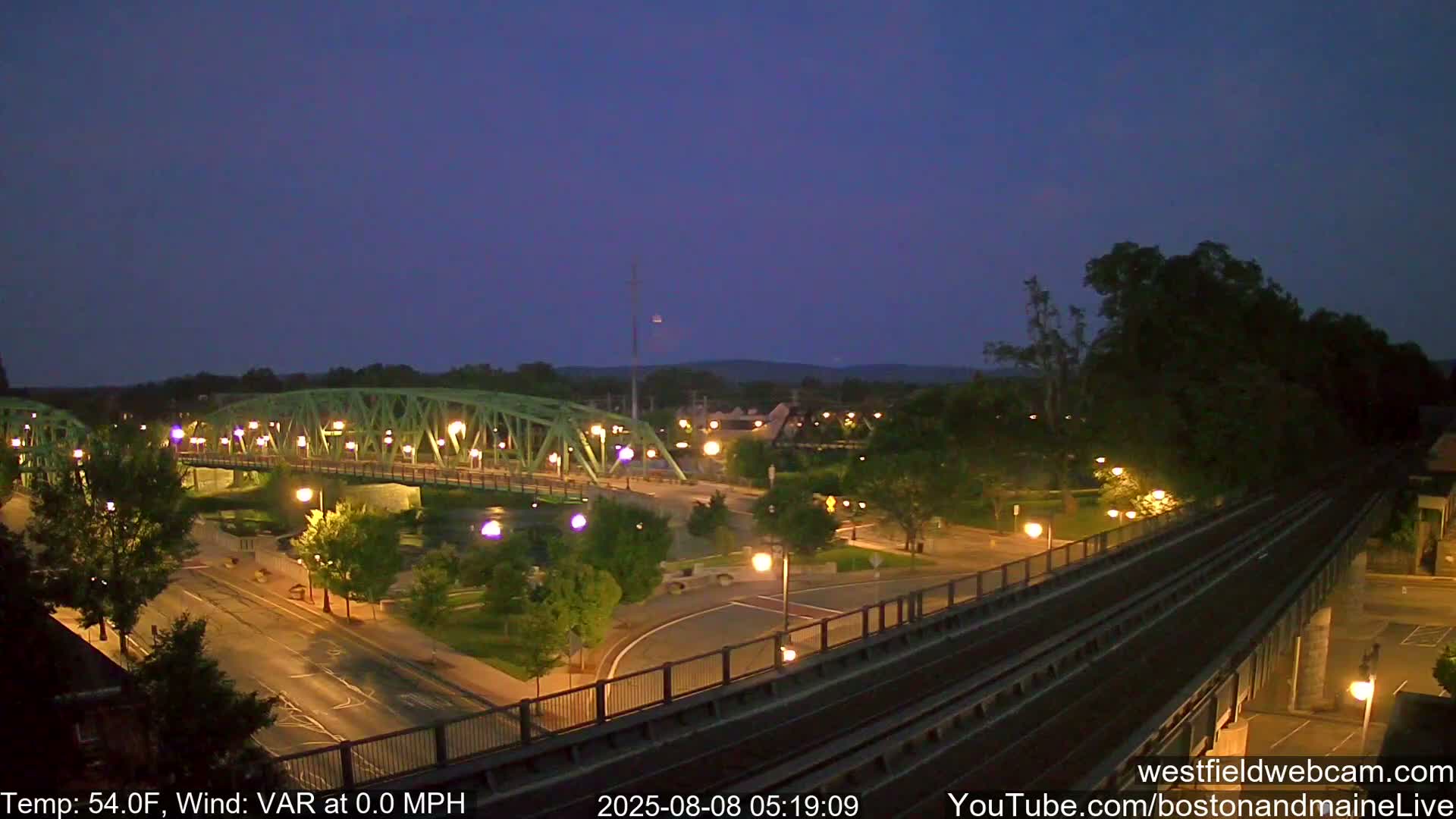 Westfield Railway Live Cam -  Massachusetts, USA