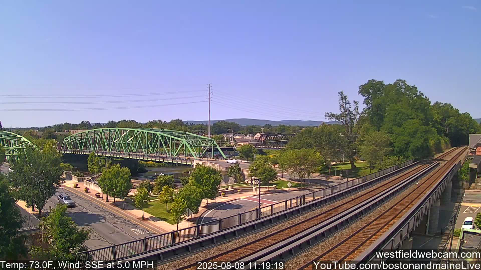 Westfield Railway Live Cam -  Massachusetts, USA