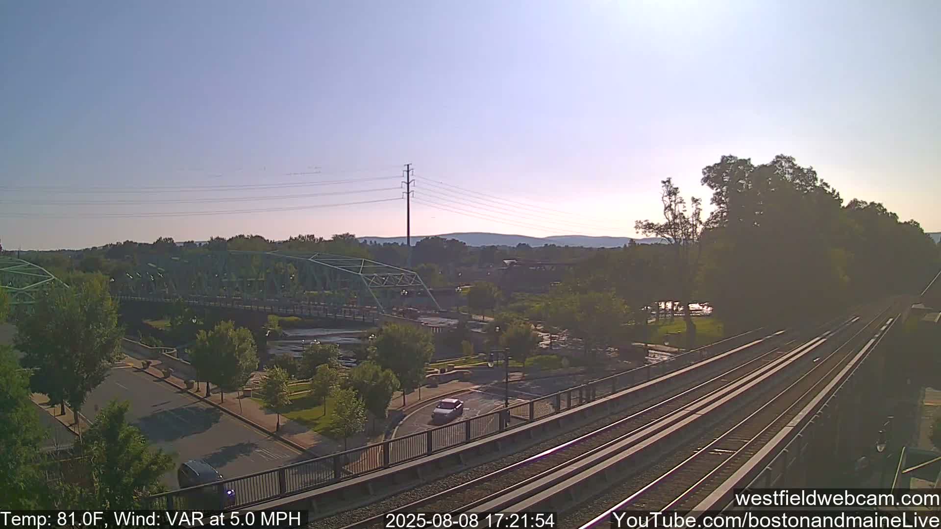 Westfield Railway Live Cam -  Massachusetts, USA