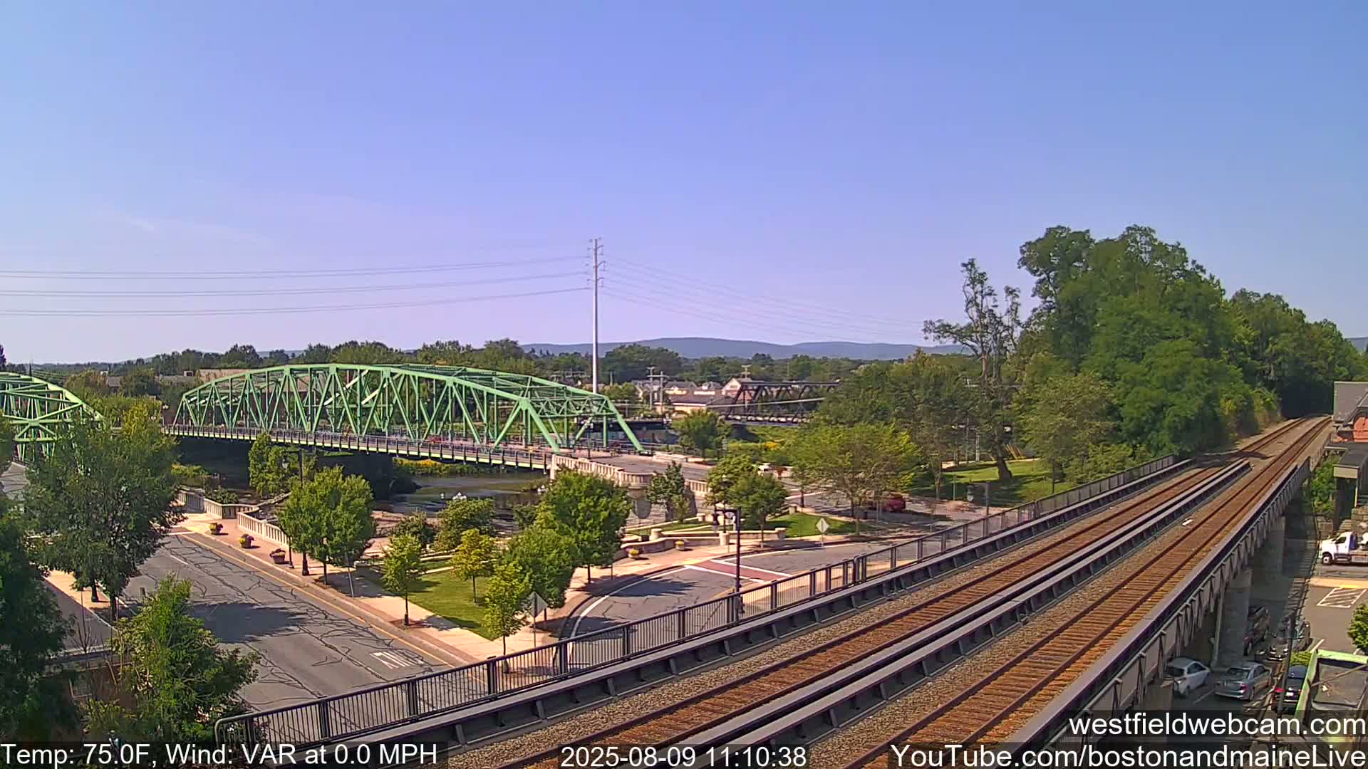 Westfield Railway Live Cam -  Massachusetts, USA