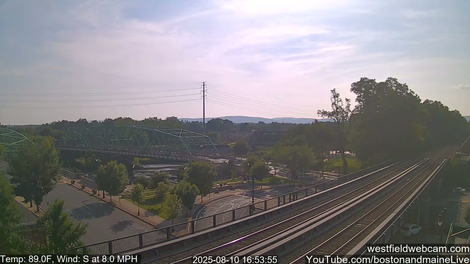 Westfield Railway Live Cam -  Massachusetts, USA