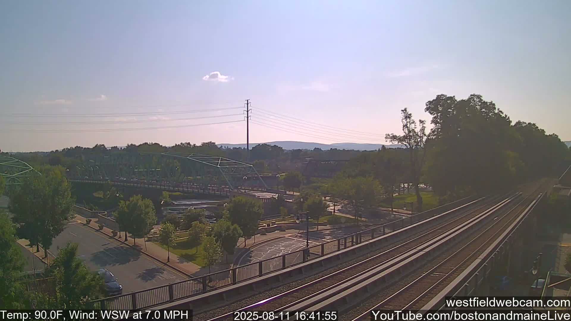 Westfield Railway Live Cam -  Massachusetts, USA