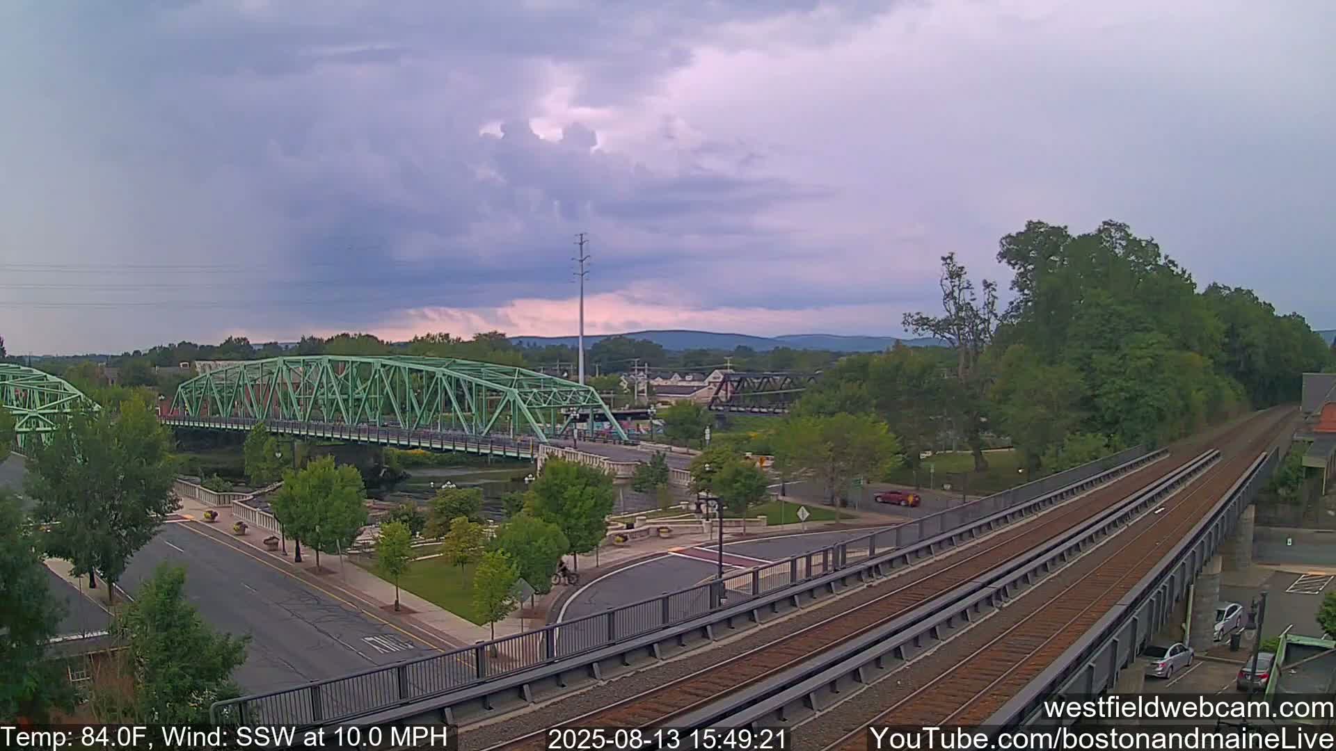 Westfield Railway Live Cam -  Massachusetts, USA