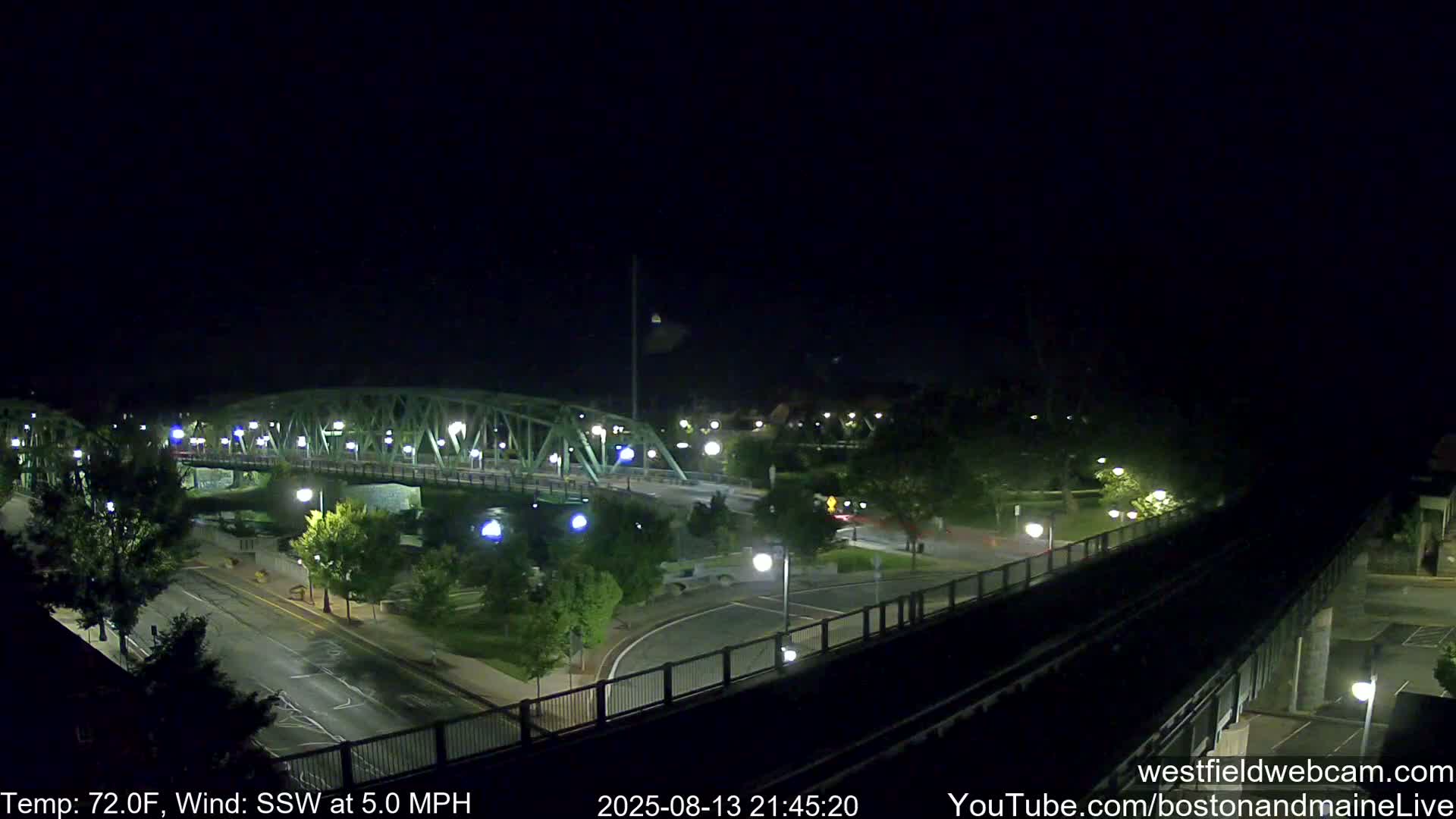 Westfield Railway Live Cam -  Massachusetts, USA