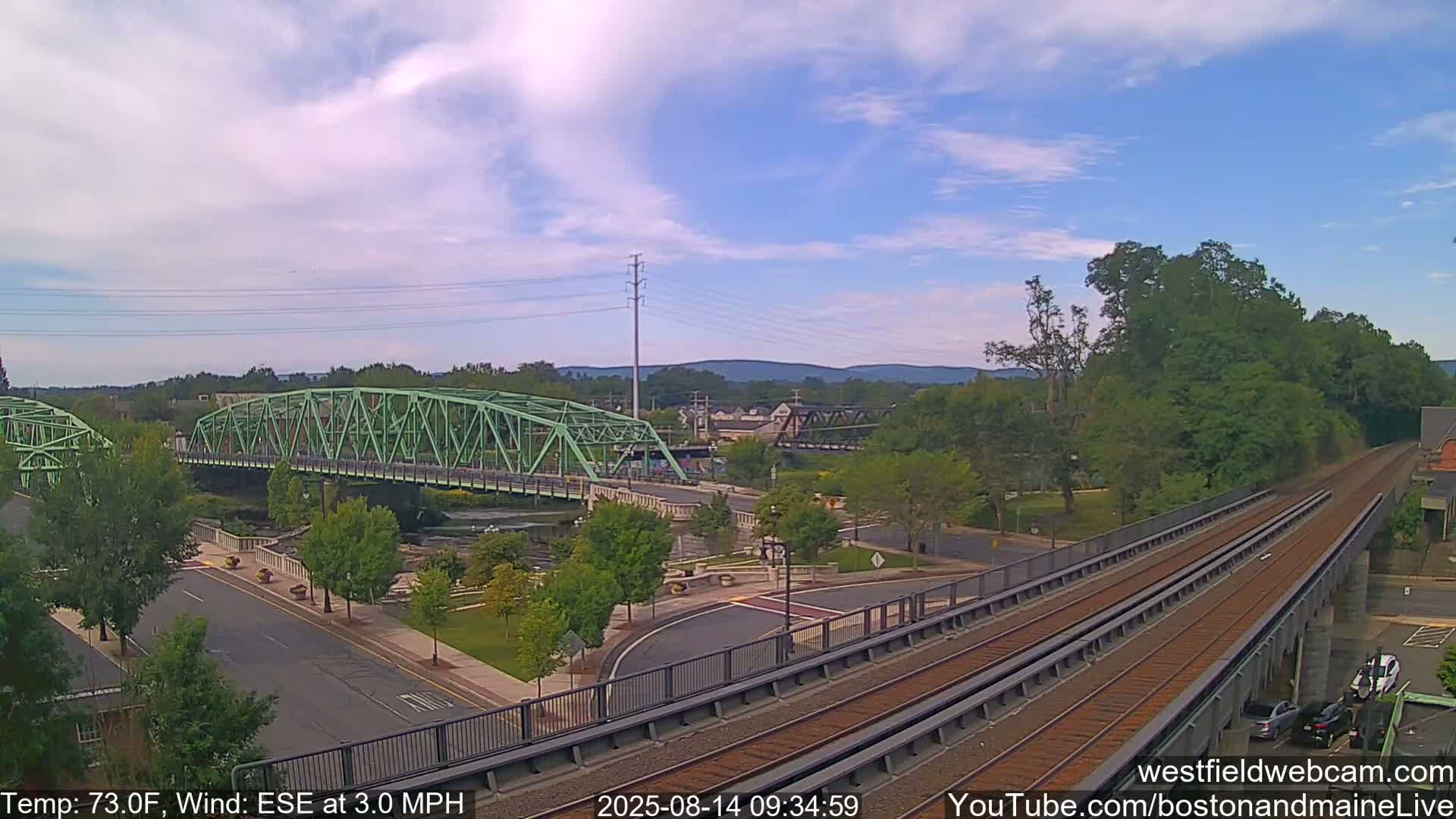Westfield Railway Live Cam -  Massachusetts, USA
