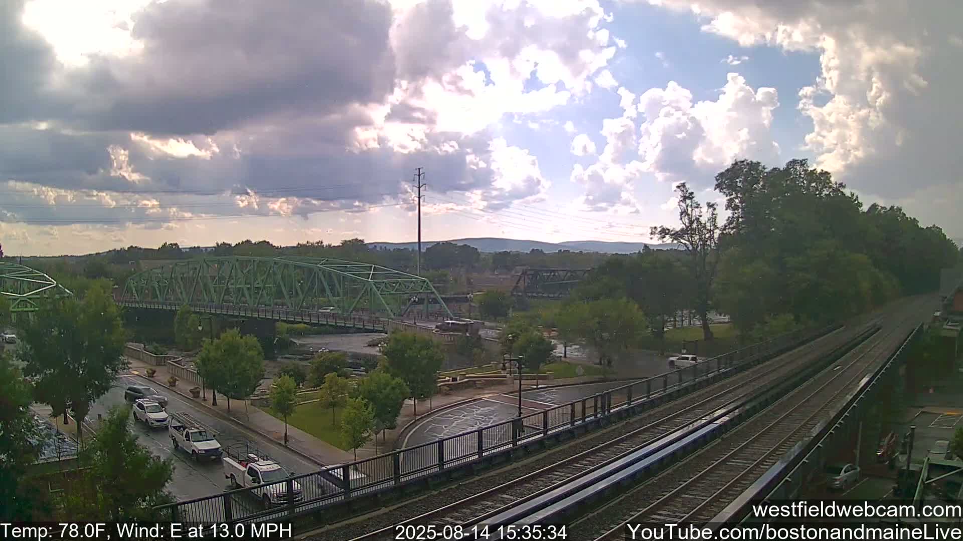 Westfield Railway Live Cam -  Massachusetts, USA