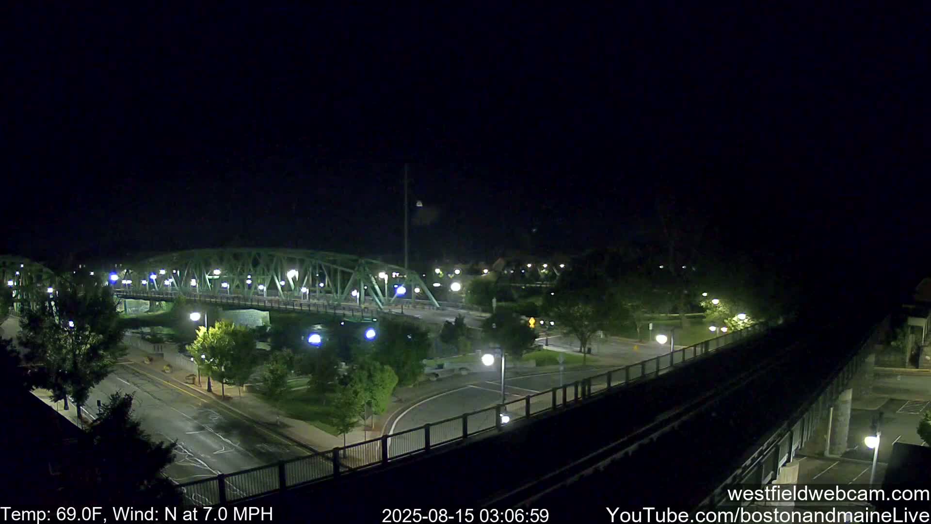 Westfield Railway Live Cam -  Massachusetts, USA
