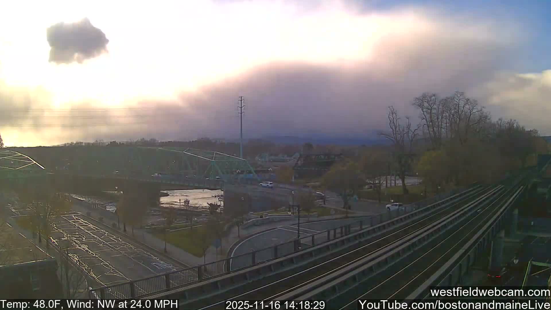 Westfield Railway Live Cam -  Massachusetts, USA