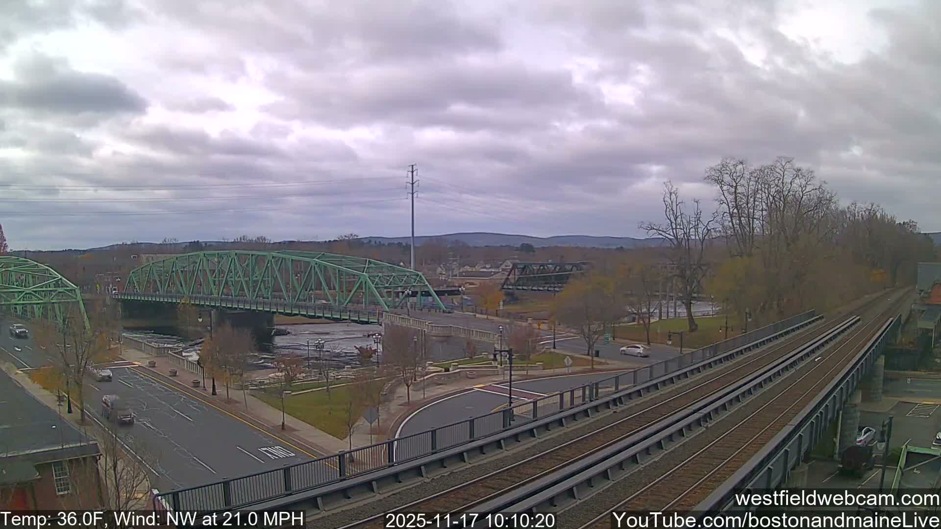 Westfield Railway Live Cam -  Massachusetts, USA