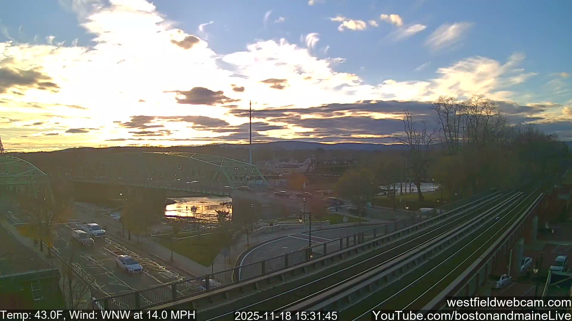 Westfield Railway Live Cam -  Massachusetts, USA