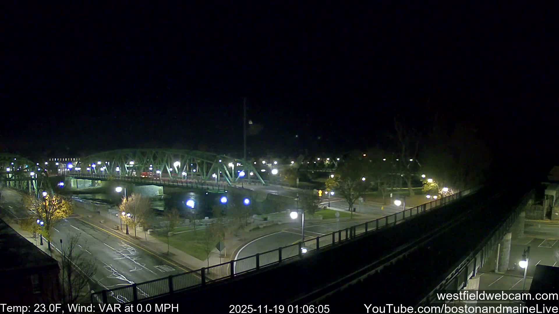 Westfield Railway Live Cam -  Massachusetts, USA