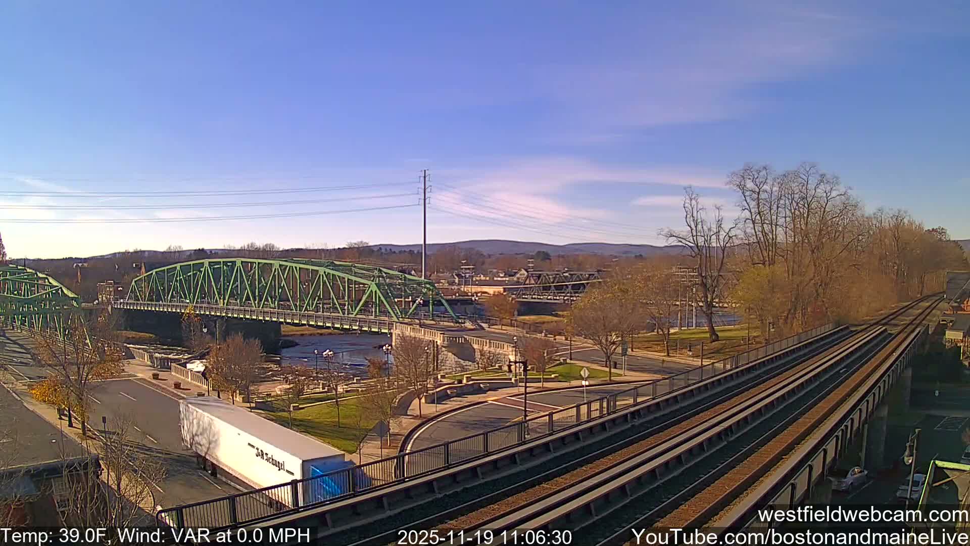 Westfield Railway Live Cam -  Massachusetts, USA