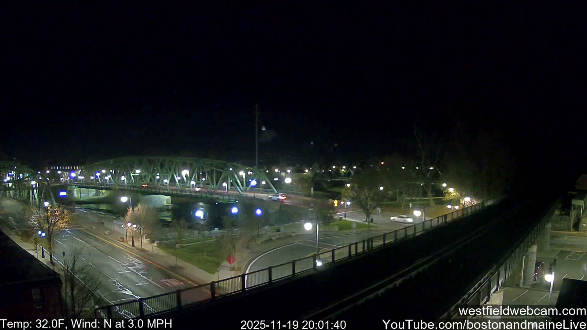 Westfield Railway Live Cam -  Massachusetts, USA