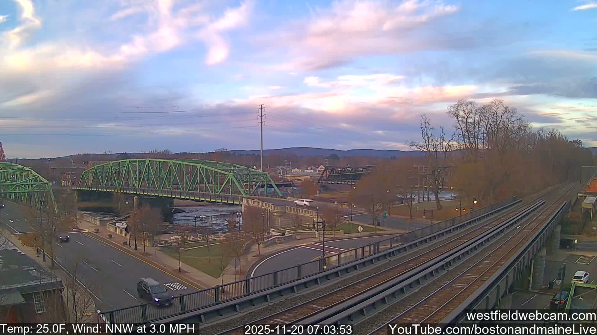 Westfield Railway Live Cam -  Massachusetts, USA