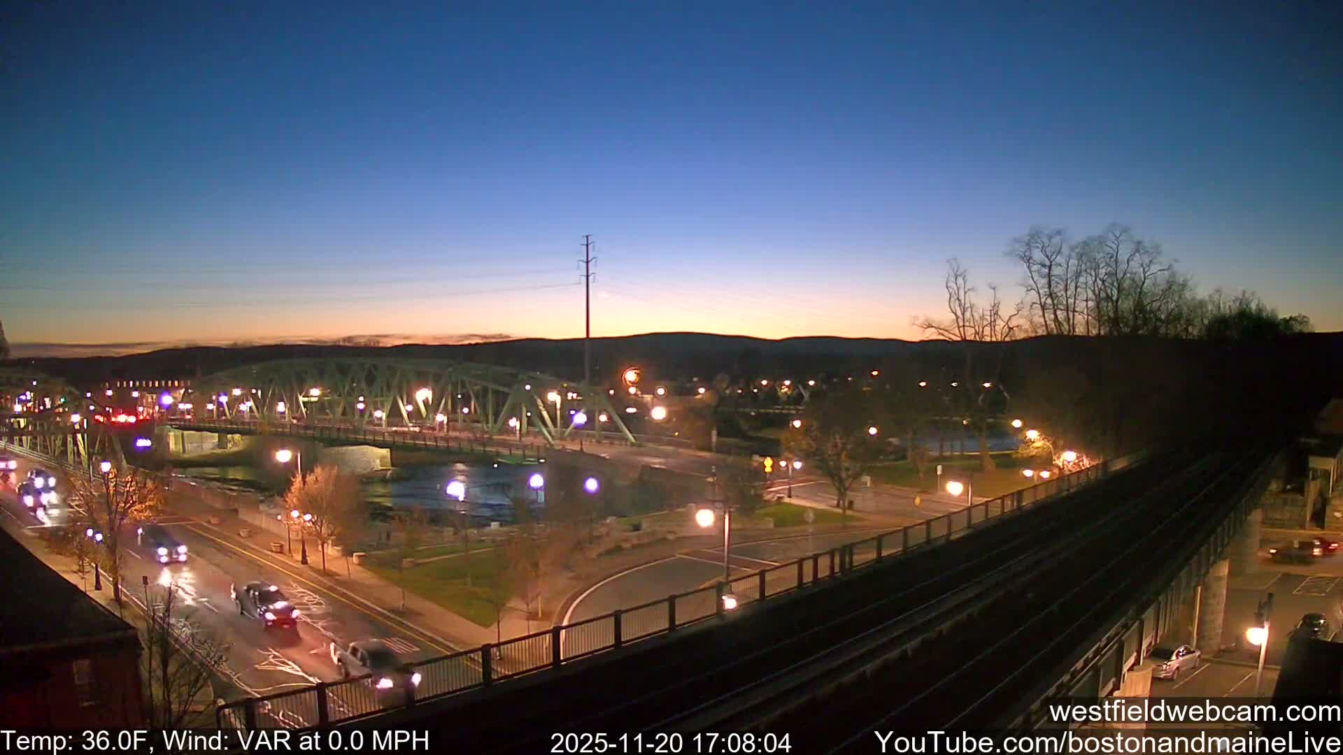 Westfield Railway Live Cam -  Massachusetts, USA