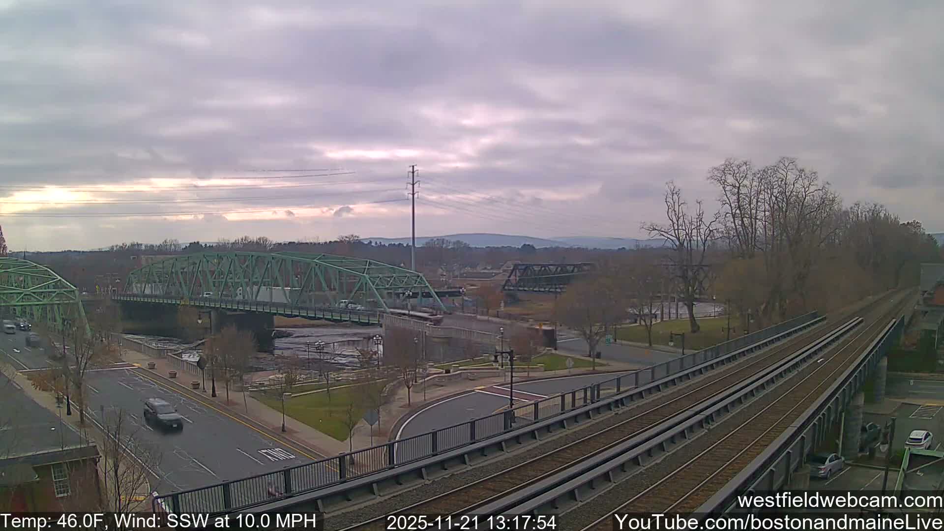 Westfield Railway Live Cam -  Massachusetts, USA