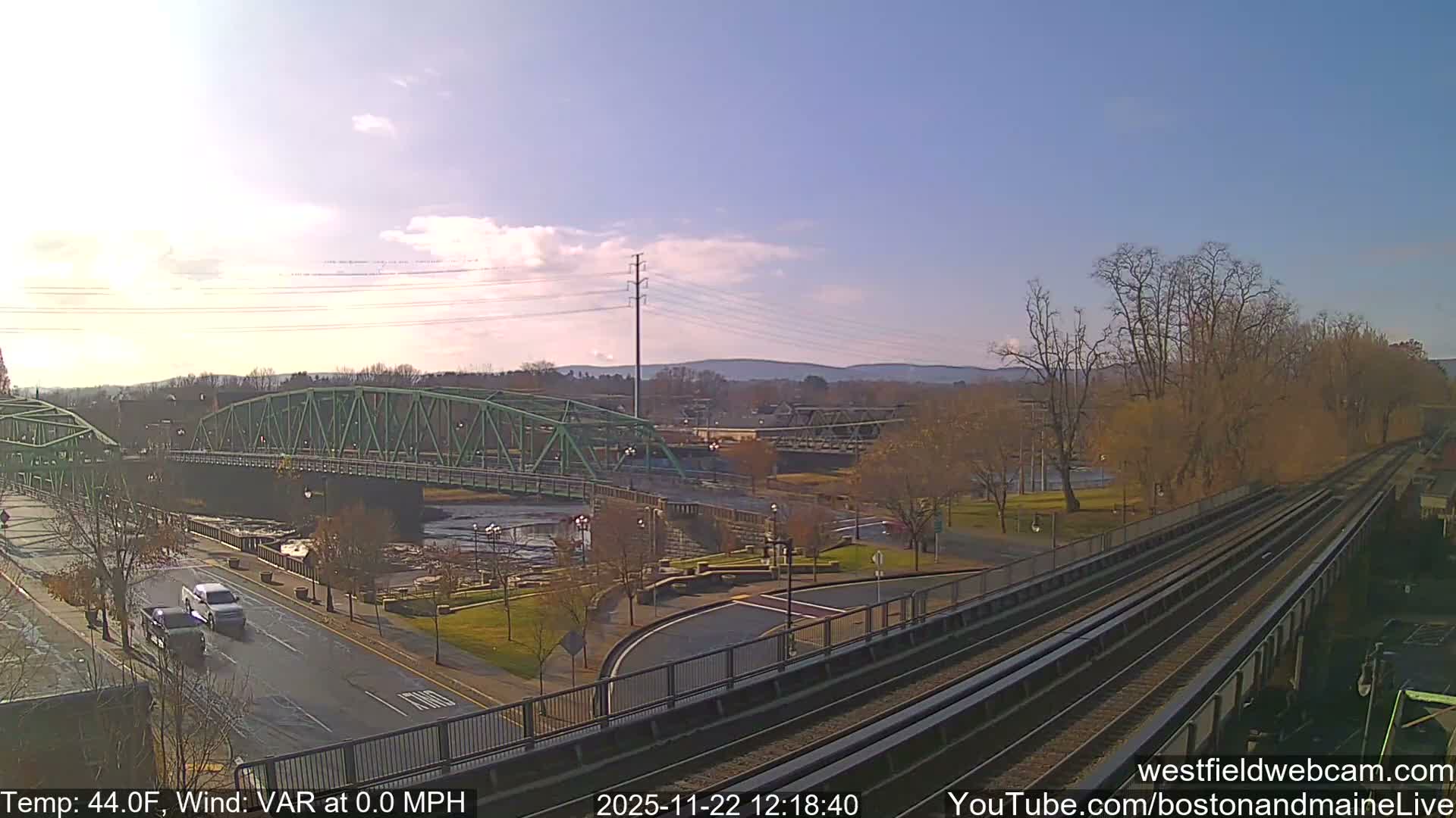 Westfield Railway Live Cam -  Massachusetts, USA