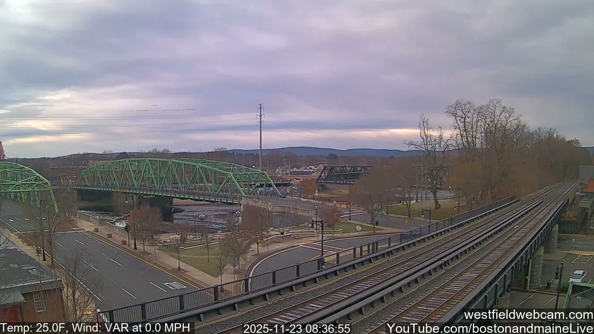 Westfield Railway Live Cam -  Massachusetts, USA