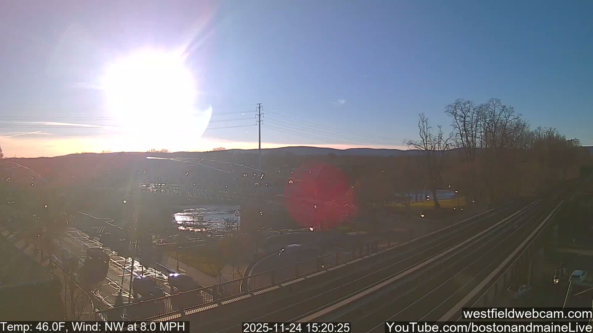Westfield Railway Live Cam -  Massachusetts, USA