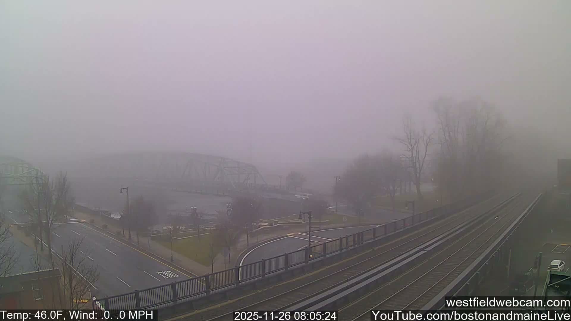 Westfield Railway Live Cam -  Massachusetts, USA