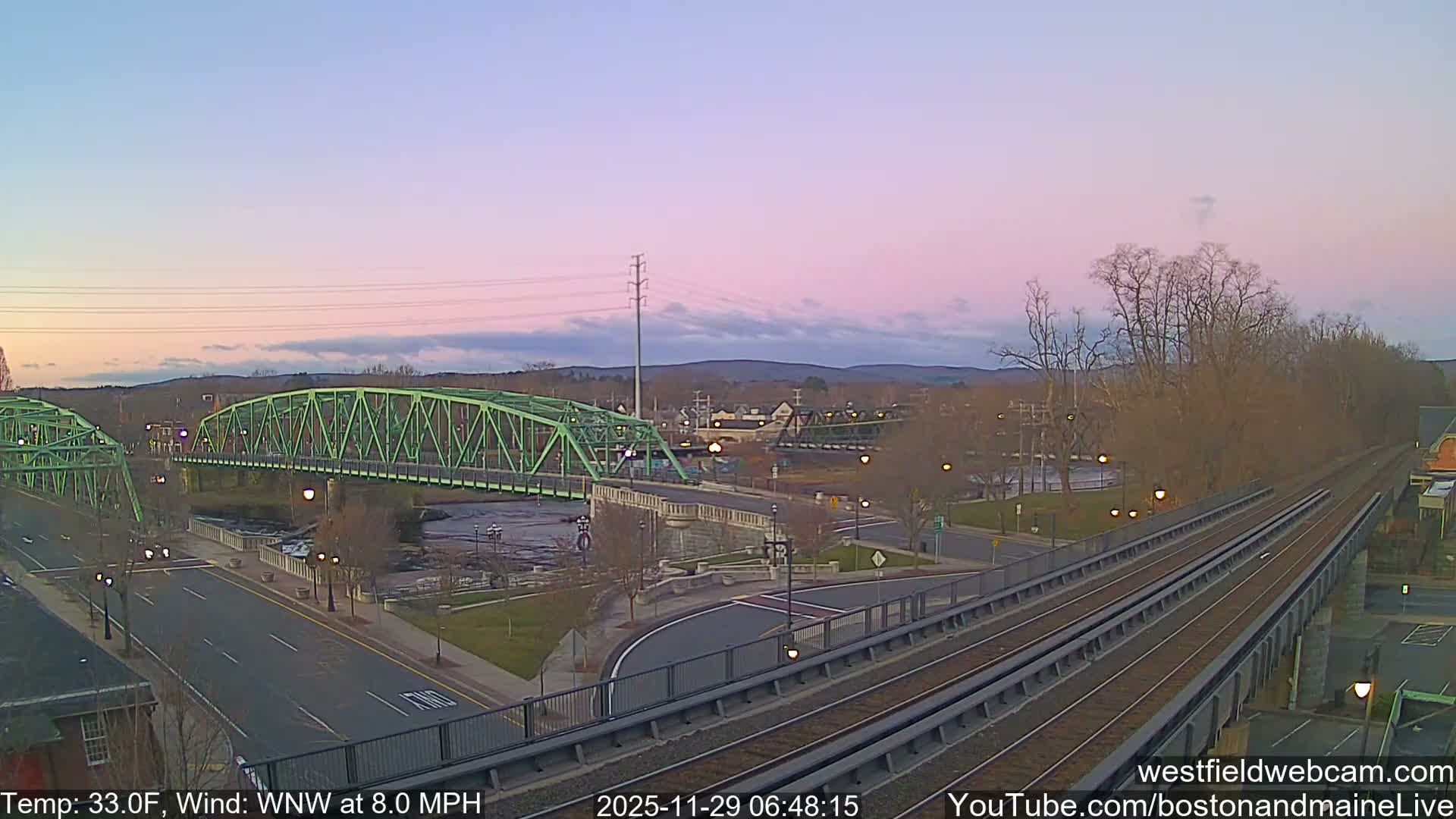 Westfield Railway Live Cam -  Massachusetts, USA