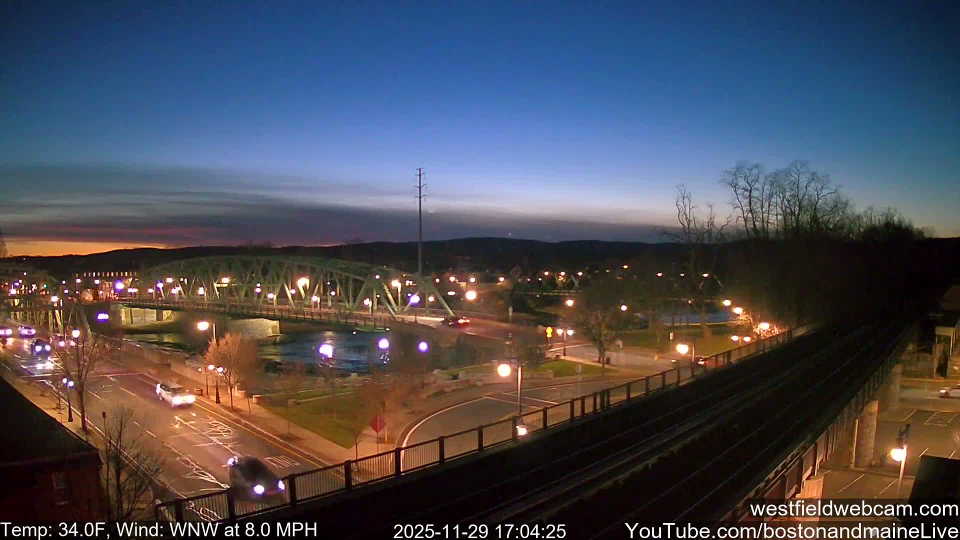 Westfield Railway Live Cam -  Massachusetts, USA