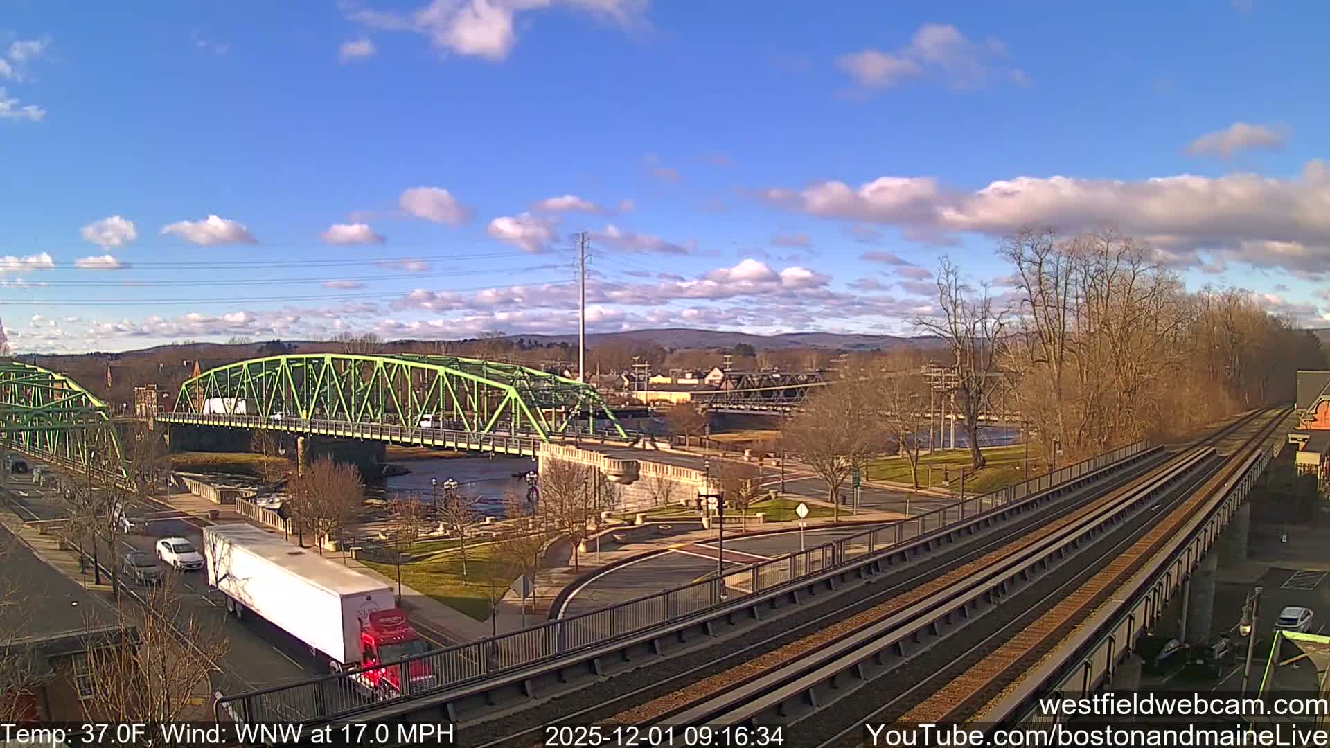 Westfield Railway Live Cam -  Massachusetts, USA