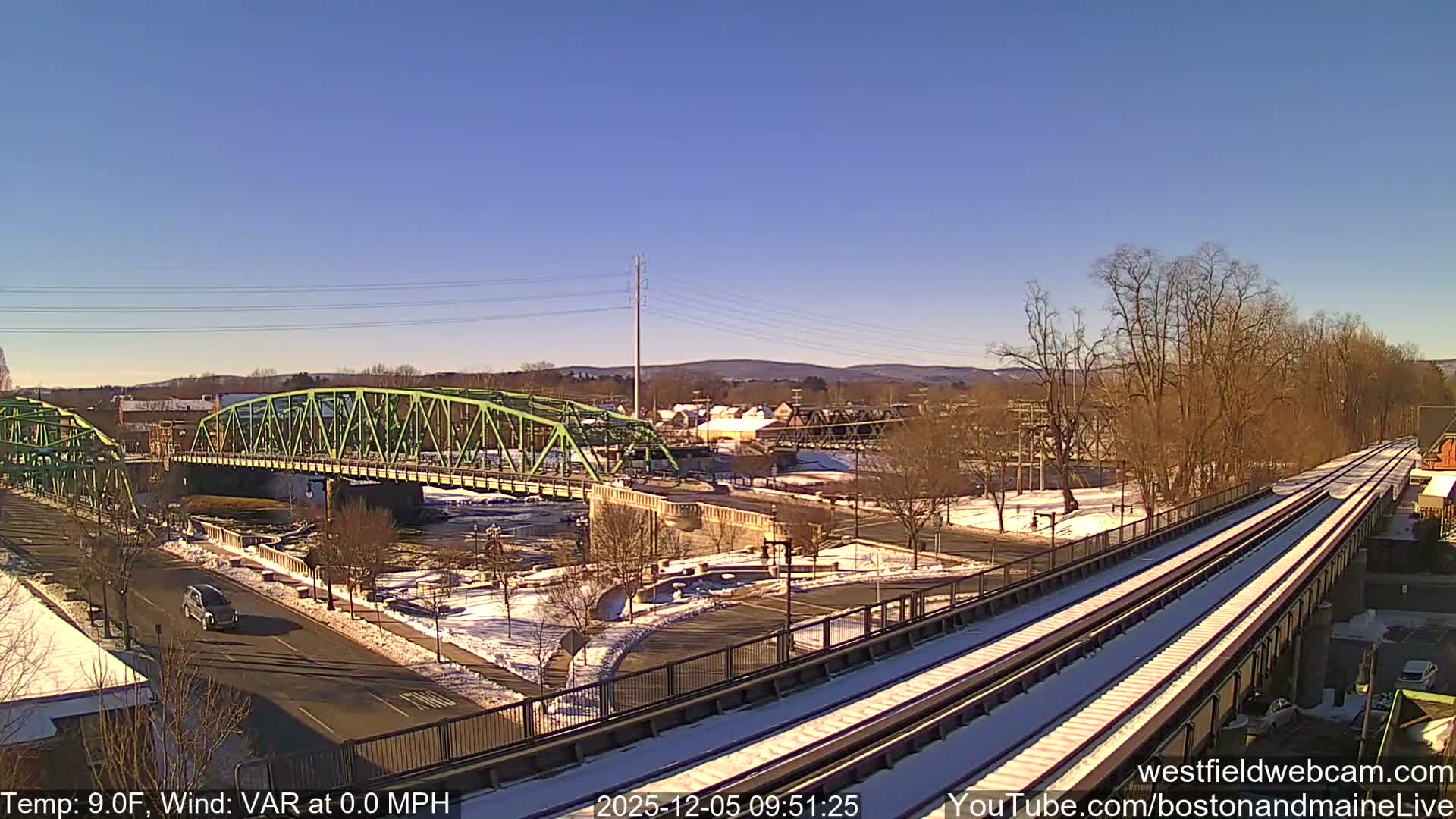 Westfield Railway Live Cam -  Massachusetts, USA